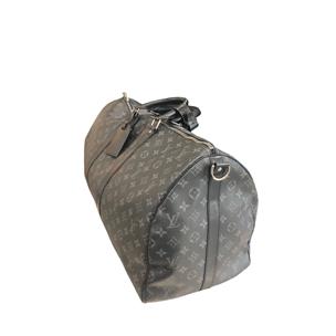 Louis Vuitton Keepall Bandouliere Bag Monogram Eclipse Canvas 55